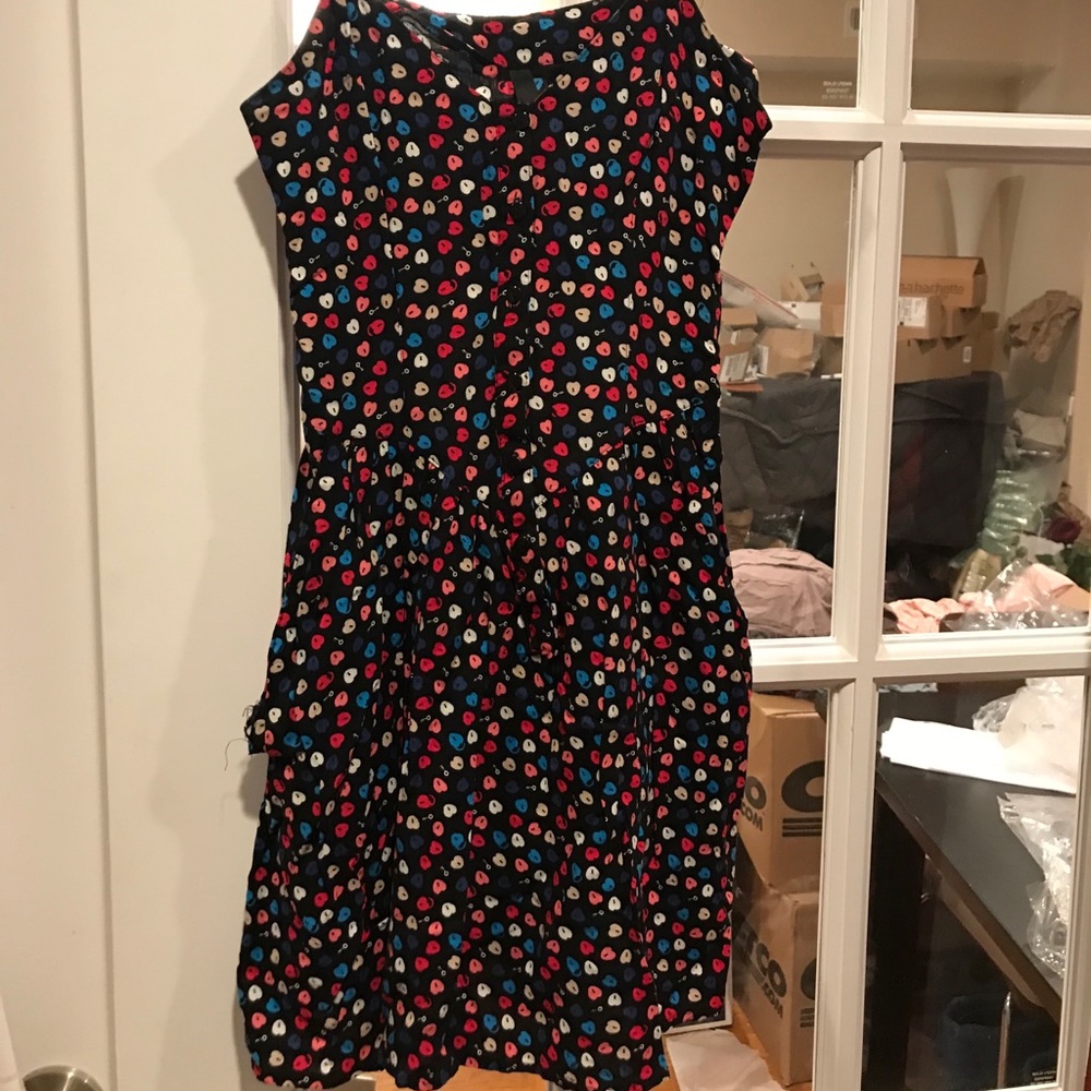 Locket print dress